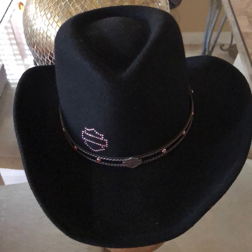 Harley Davidson Cowgirl Studded Hat
